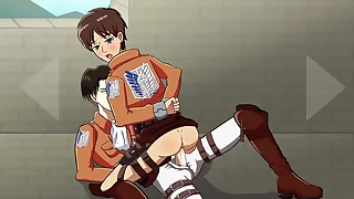 Two guys fucking&comma; animation from the game