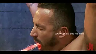 Gay fucking in sado maso thraldom video